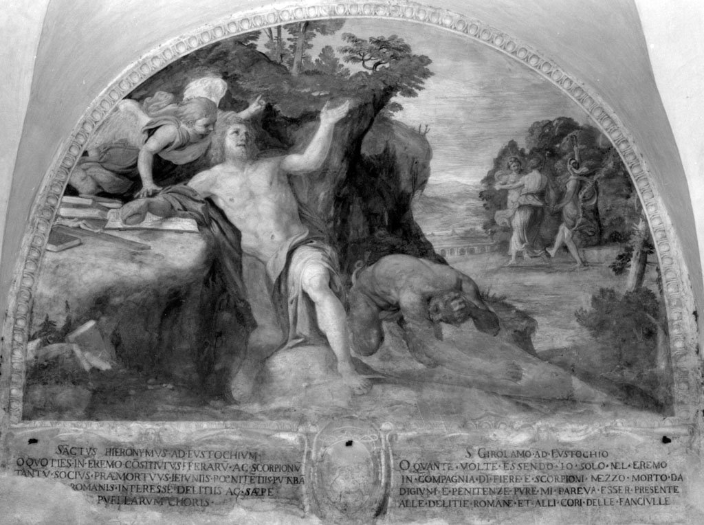 episodi della vita di San Girolamo (dipinto, ciclo) by Zampieri Domenico detto D